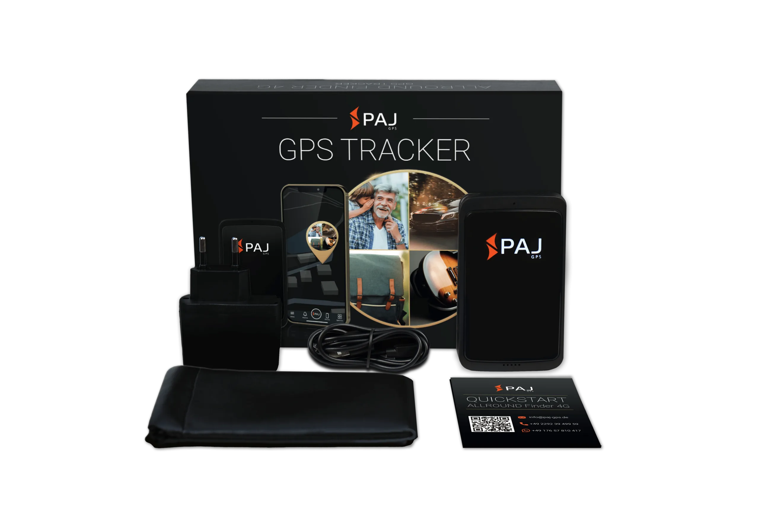 Scope of delivery ALLROUND Finder 4G PAJ GPS Tracker