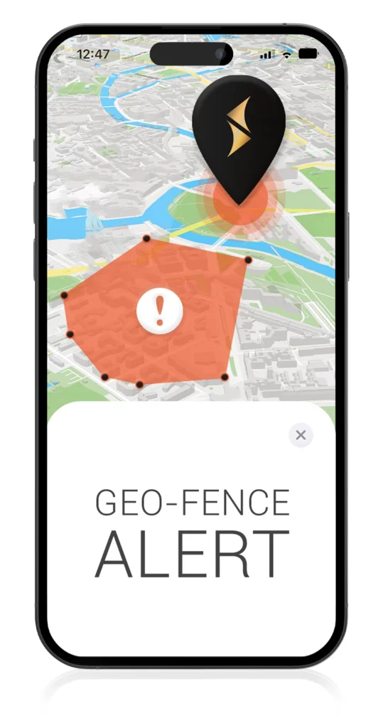 geo fencing in GPS tracker