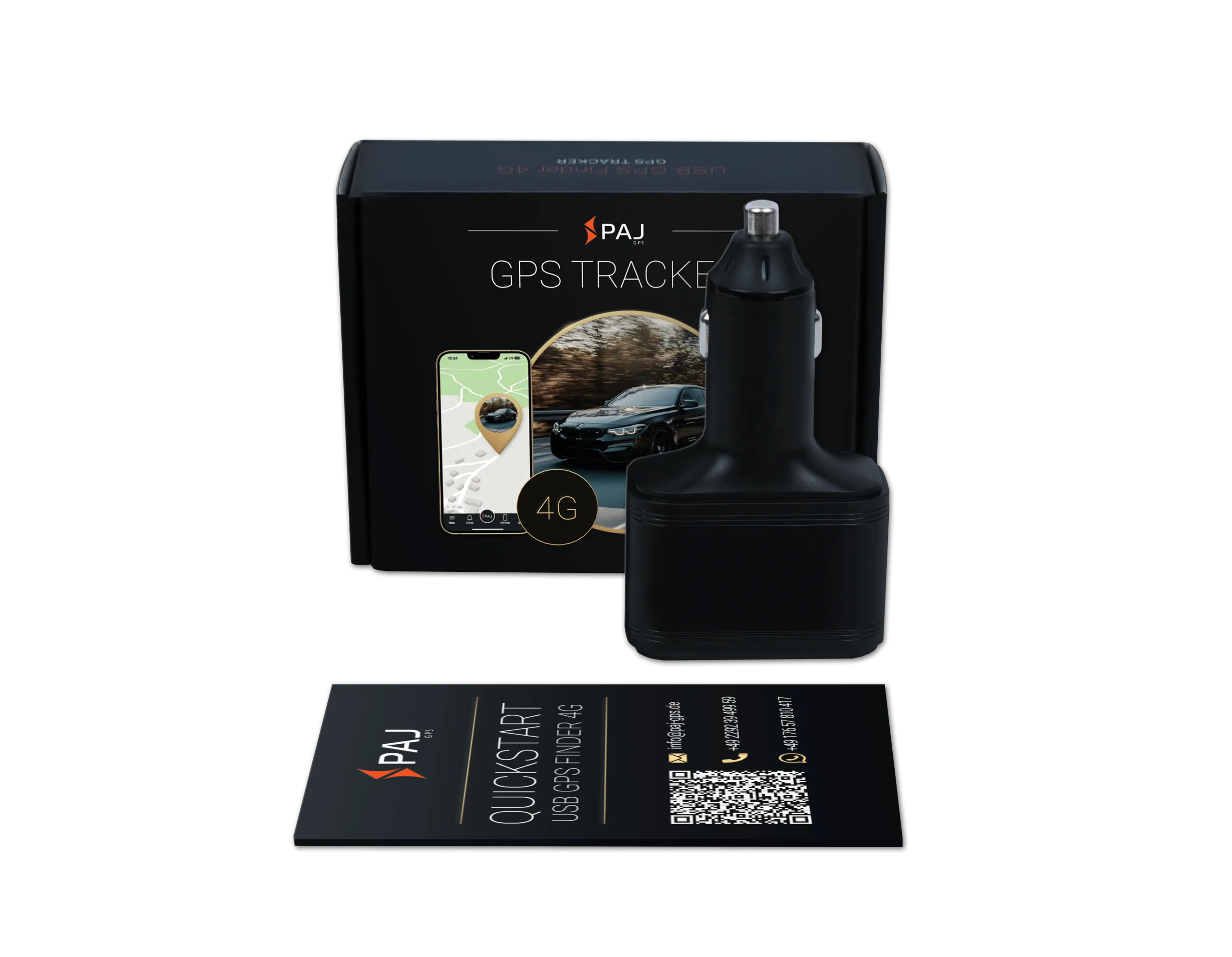 Content of delivery USB GPS Finder 4G PAJ GPS Tracker